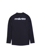 MANTO ruinism RASHGUARD - BLACk